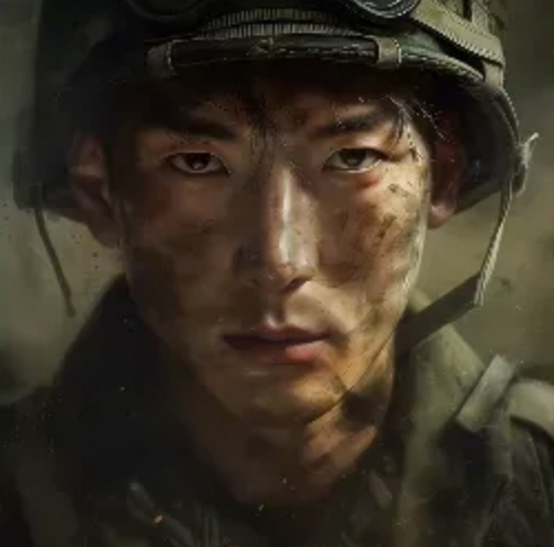 Korean soldier